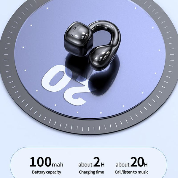 Waterproof Bluetooth Earphones With Clip M10 Secure Fit And Clear Sound Quality Earbuds