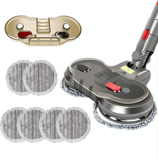 Electric Wet Dry Mopping Head With Water Tank For Dyson V15 Vacuum Cleaner Mop & Broom Accessories