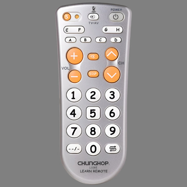 Universal Infrared Television Remote Control With Learning Function Remote Controls