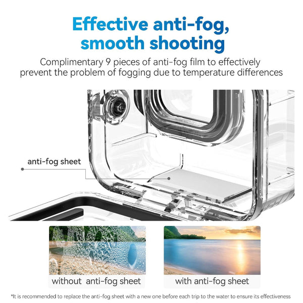 Full Scene Waterproof Diving Housing With Anti Fog For Underwater Photography Underwater Cases & Housings