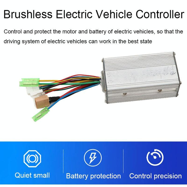 350 Watt Sine Wave Brushless Direct Current Vehicle Controller For Electric Scooters Accessories Parts