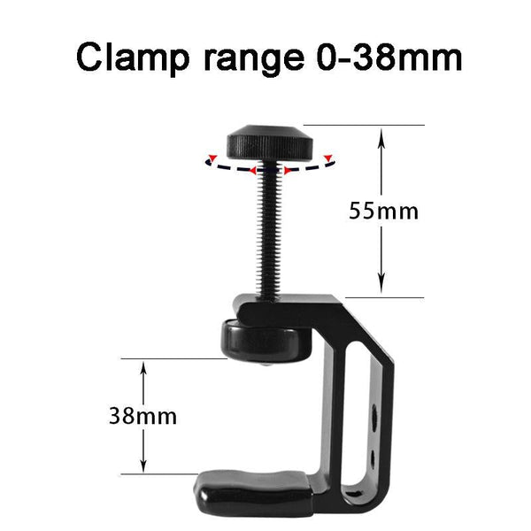Universal Aluminium Alloy C Clamp For Table And Desk Mounting Clamps & Vices
