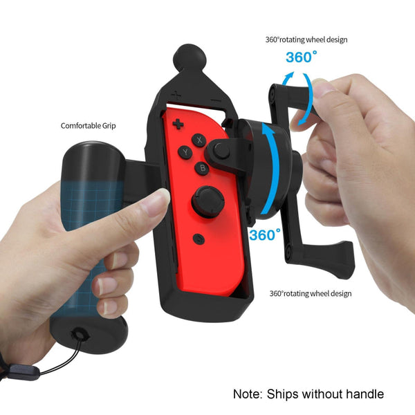 Oled Switch Fishing Rod For Aquarium Game Left Right Handle Controller Rods & Poles