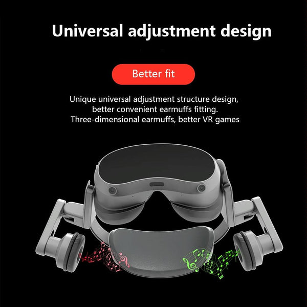 Interference Blocking Virtual Reality Headset Earmuffs For Pico Four Headphone Accessories