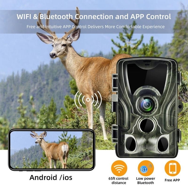 Outdoor Camera With Wifi And Remote Control For Photos Videos Digital Cameras