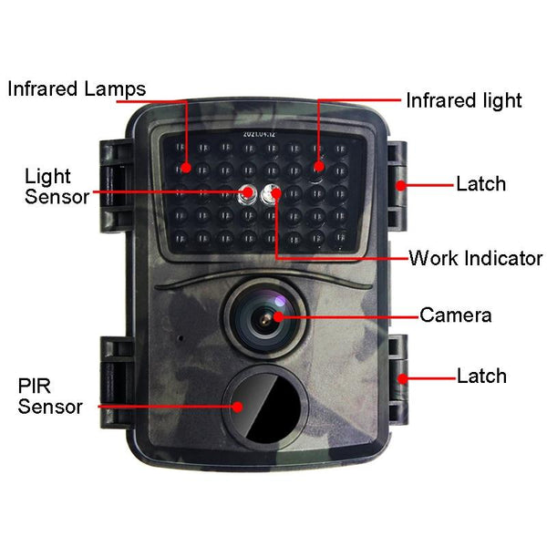 20Mp 1080P Infrared Cameras With 38 Ir Lamps For Hd Monitoring Security Cameras