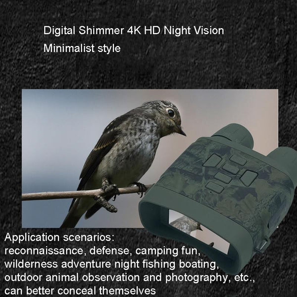 4K Infrared Dual Tube Night Vision Telescope With Multiple Resolution Options Telescopes