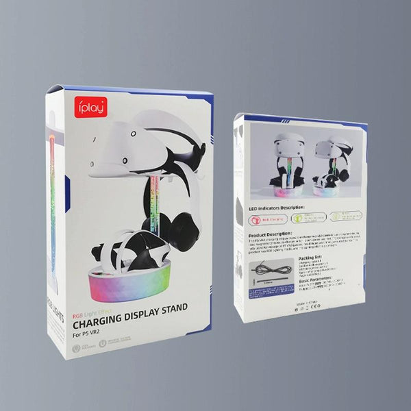 Stylish Magnetic Charging Rack For Playstation Vr2 Controllers Chargers & Charging Docks