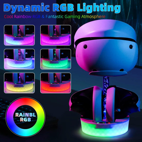 Stylish Magnetic Charging Rack For Playstation Vr2 Controllers Chargers & Charging Docks