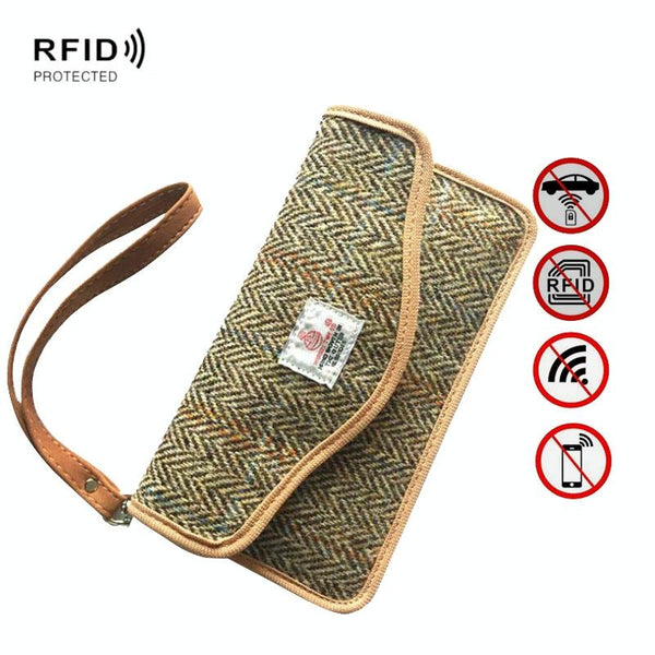 Double Layer Tweed Signal Shielding Bag For Mobile Phone Protection Other Mobile Accessories