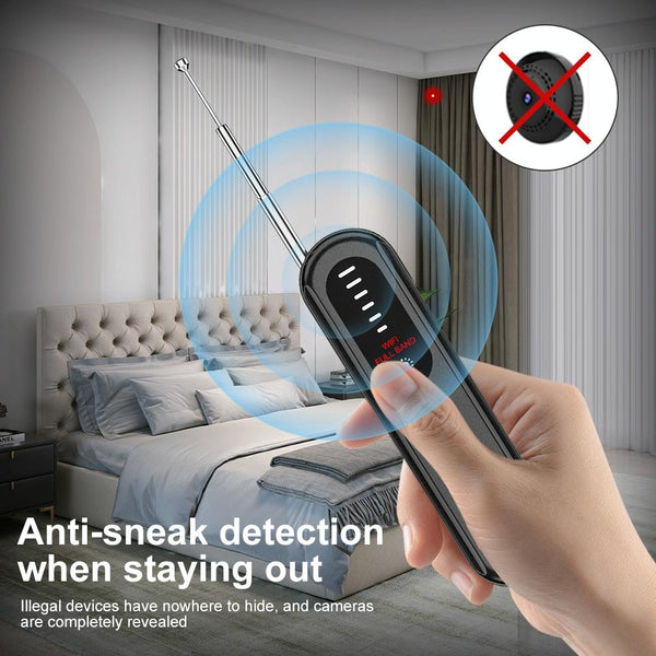Wireless Anti Eavesdropping Loctor Technology Detector With Alarm For Enhanced Privacy Protection Gps