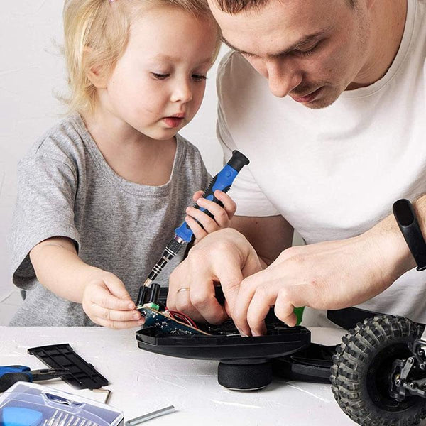 124 Piece Multipurpose Screwdriver Set For Electronics And Household Repairs Screwdrivers & Nutdrivers