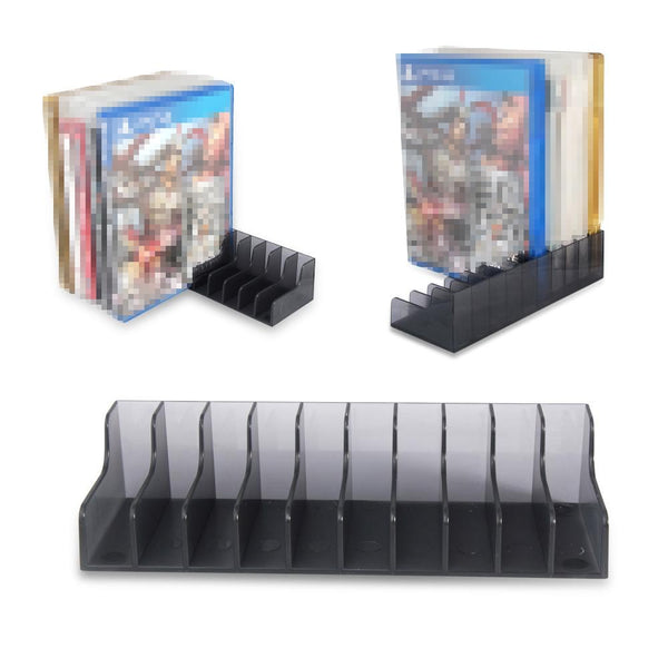2Pcs Game Card & Disk Storage Rack For Ps4 Mounts & Stands