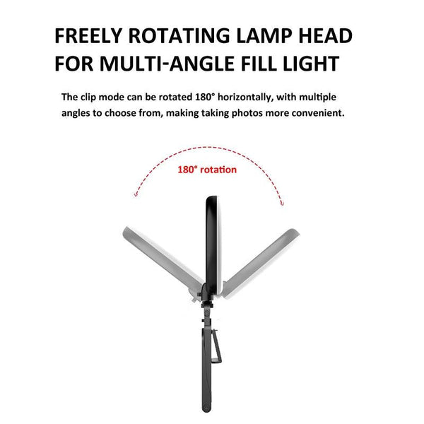Desktop Ring Fill Light With Multi Function Bracket And Adjustable Brightness Other Lighting & Studio