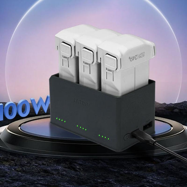 Mini Drone Charging Hub For Pro Series Multiple Battery Station Accessory Chargers & Cradles