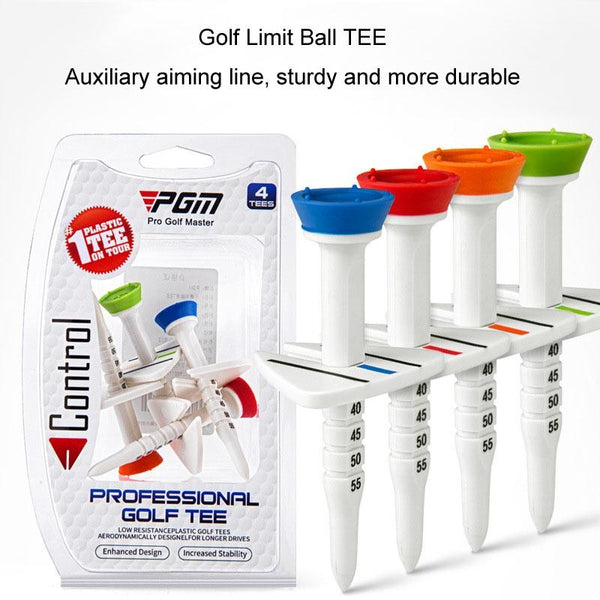 Golf Tee Set With Aiming Assist For Enhanced Performance Golf Tees