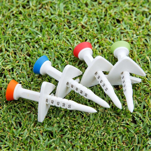 Golf Tee Set With Aiming Assist For Enhanced Performance Golf Tees