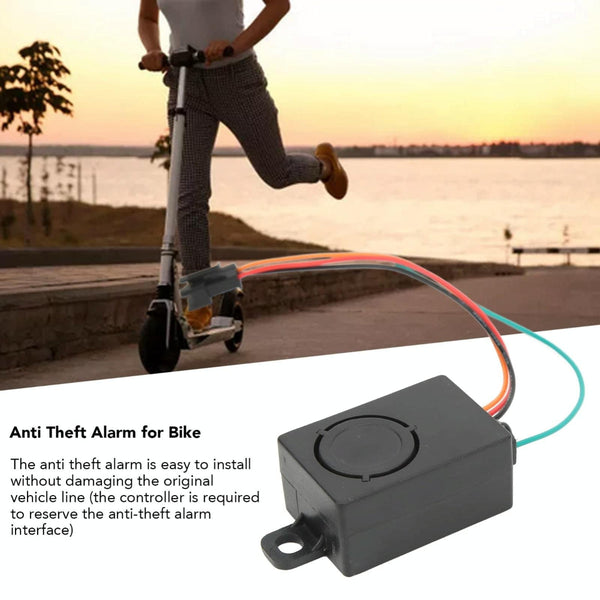 Universal Electric Scooter & Bicycle Anti Theft Alarm + Remote 36 72V Accessories
