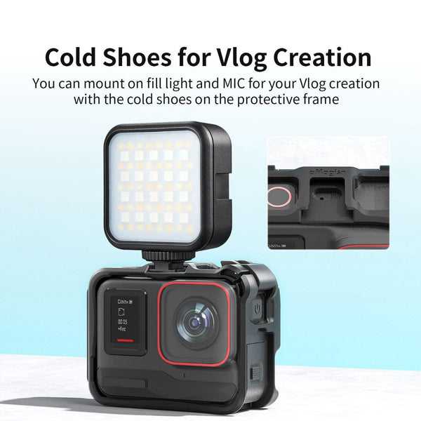 Amagisn Rabbit Cage For Insta360 Ace And Pro Sports Camera Accessories Underwater Cases & Housings