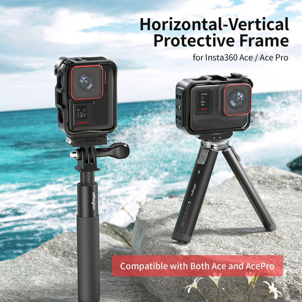 Amagisn Rabbit Cage For Insta360 Ace And Pro Sports Camera Accessories Underwater Cases & Housings