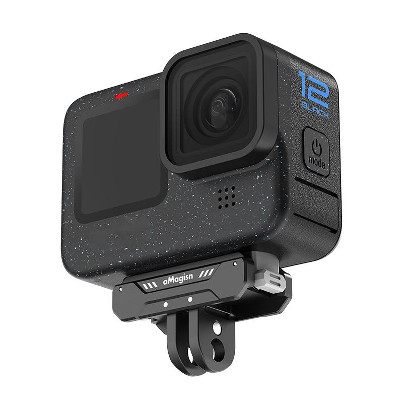 Magisn Netic Kit For Gopro Hero12 Hero11 Hero10 Hero9 Metal Absorption Camera Drone Accessories