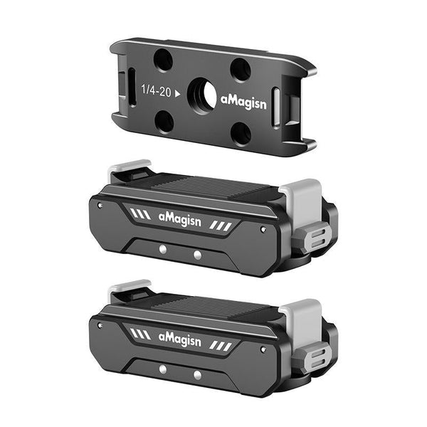 Magisn Netic Kit For Gopro Hero12 Hero11 Hero10 Hero9 Metal Absorption Camera Drone Accessories