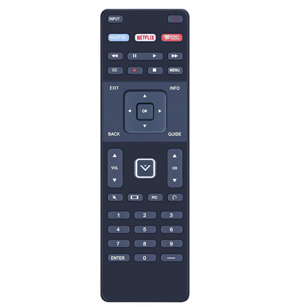 Vizio Smart Television Remote Control Xrt122 For Home Entertainment Remote Controls