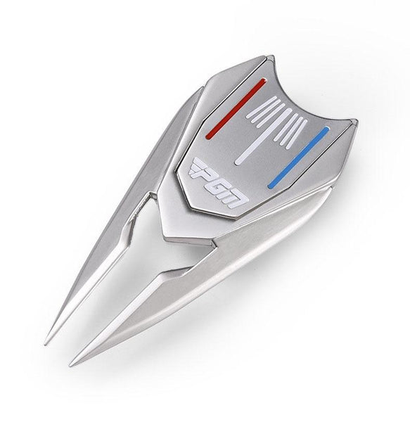 Metal Golf Green Fork Fairway Repair With Detachable Markers And Aiming Line Ball Markers