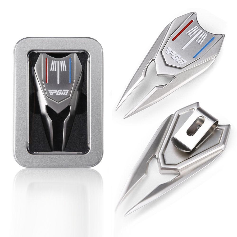 Metal Golf Green Fork Fairway Repair With Detachable Markers And Aiming Line Ball Markers