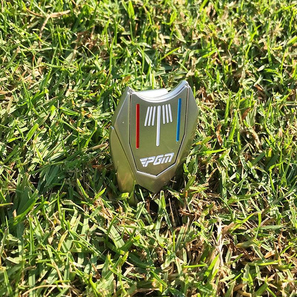 Metal Golf Green Fork Fairway Repair With Detachable Markers And Aiming Line Ball Markers