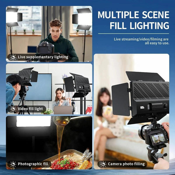 Dual Temperature Photography Fill Light Set For Studio Lighting And Camera Use Other Lighting & Studio