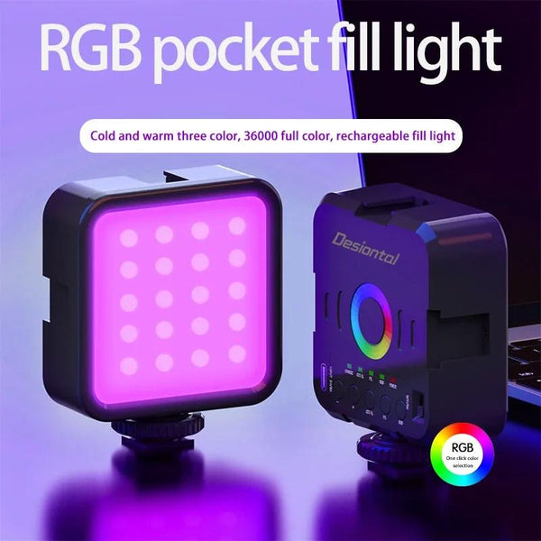 Rgb Fill Light For Handheld Photography And Live Streaming Applications Other Lighting & Studio
