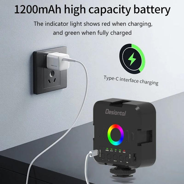 Rgb Fill Light For Handheld Photography And Live Streaming Applications Other Lighting & Studio