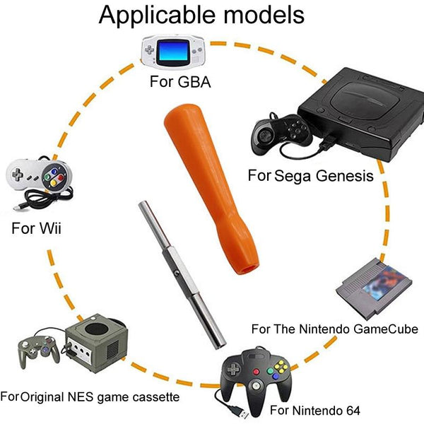 2 In 1 Disassembly Tool For Gba Ngc N64 Sfc Wii Consoles Screwdriver Socket Other Video Game Accessories