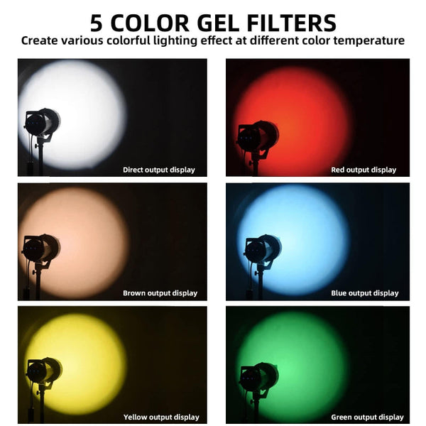 Optical Snoot For Bowens Mount Flash Studio Accessory With Light Focusing Features Tripod Mount Accessories