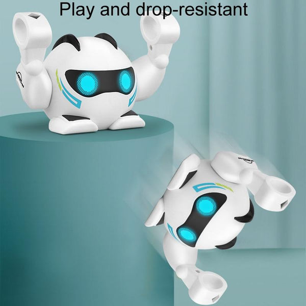 K24 Motorized Intelligent Sound Control Dancing Robot Tumbling And Crawling Toy Robots