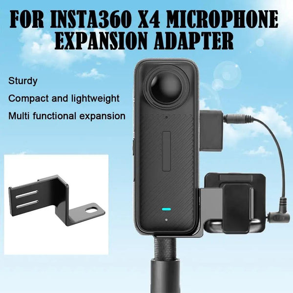 Insta360 X4 Camera Adapter Accessories For Enhanced Recording Flexibility Cables & Adapters