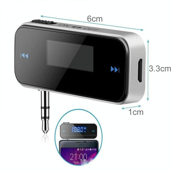 Mini Wireless Car Mp3 Player With 3.5 Millimetre Audio Transmitter Other Car Audio