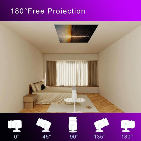 Intelligent Projector Android 12 Full Hd Home Cinema Projectors