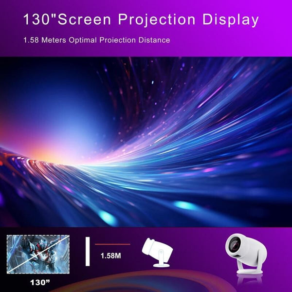 Intelligent Projector Android 12 Full Hd Home Cinema Projectors