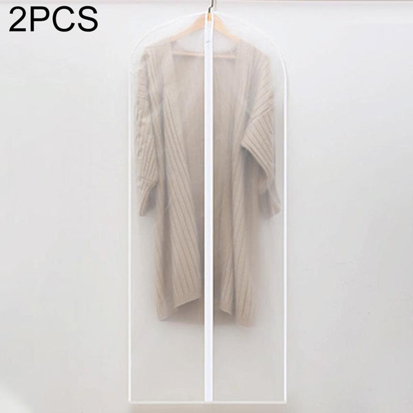 Transparent Hanging Garment Storage Bags With Zipper For Clothing Protection Garment Bags