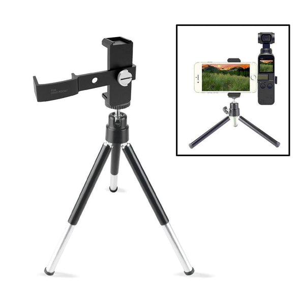 Versatile Aluminium Tripod For Dji Pocket With Multi Functional Applications Tripods & Monopods