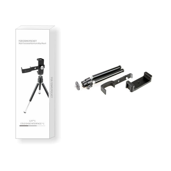 Versatile Aluminium Tripod For Dji Pocket With Multi Functional Applications Tripods & Monopods