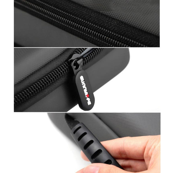 Diamond Texture Leather Bag For Dji Mobile 3 Black Camera Cases Bags & Covers