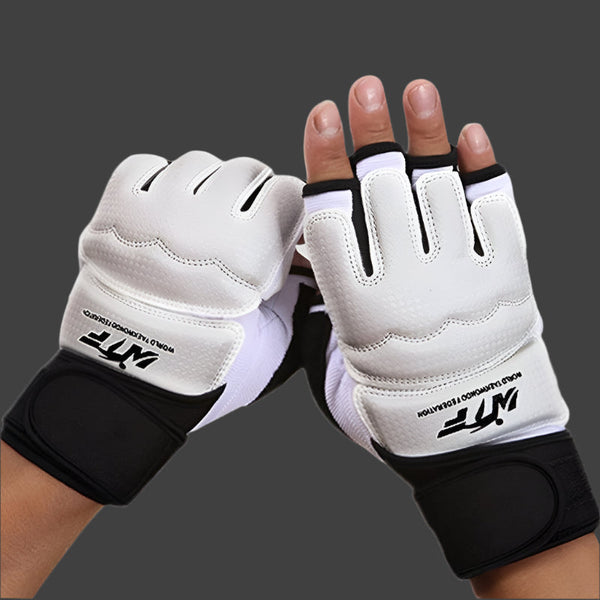 Adults Half Finger Sandbag Training Boxing Gloves In Pu Leather For Fitness Gloves Boxing