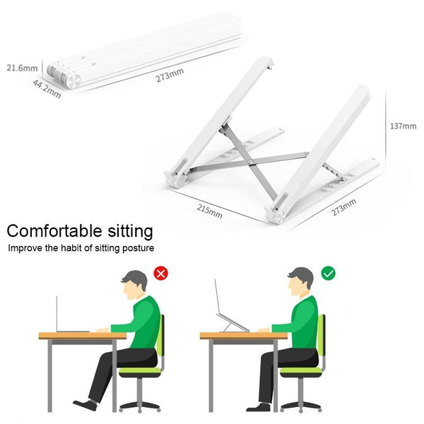 Folding Laptop Stand For Cooling And Ergonomic Use Laptop Cooling Pads