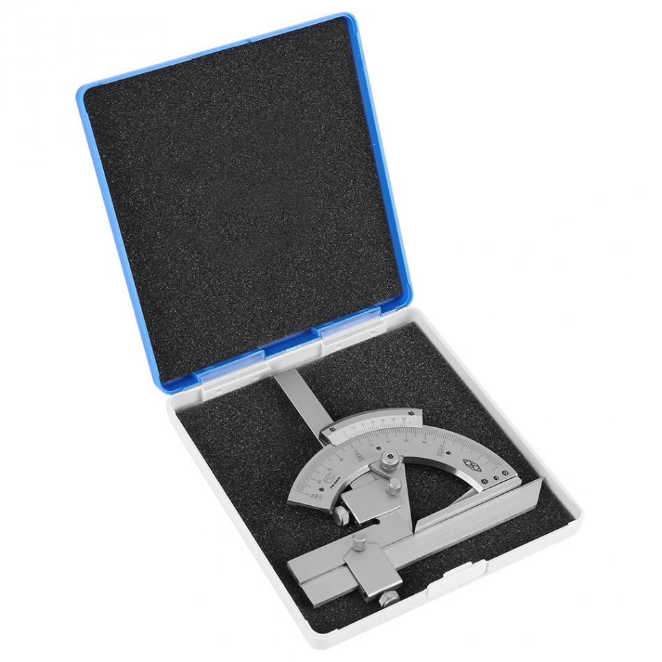 Non Parallax Trimmer Protractor For Accurate Angle Measurement In Metalworking Protractors
