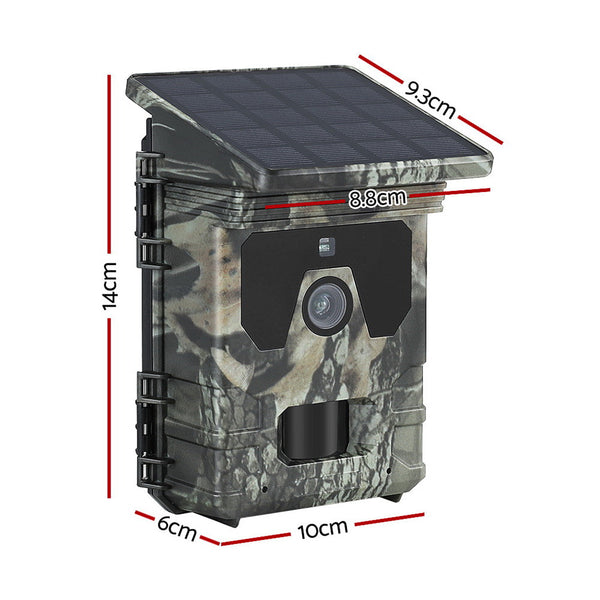 Ul Tech Solar Trail Camera 4K 50Mp Wildlife Digital Cameras