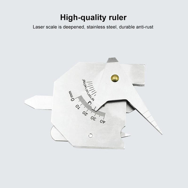 Stainless Steel Welding Ruler Measure Gauge For Precision Inspection Tool Rulers