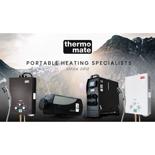 Thermomate 12V 5Kw Diesel Air Heater For Camper Trailer Van Motorhome Rv Grey Air Conditioning